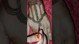 Back side mehndi design shortsmehndi [upl. by Arica]