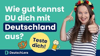 Teste deine Kenntnisse über Deutschland I Landeskunde Deutsch [upl. by Catharine]