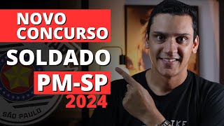 🚨 NOVO CONCURSO ABERTO PARA SOLDADO PMSP 2024 PROVA EM 16JUNHO  por Leandro Fajan [upl. by Mattox]