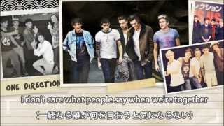 One Direction  Happily Lyricsamp日本語訳 [upl. by Etiam]