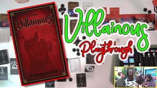 Villainous Perfectly Wretched Playthrough amp Review  Asymmetrical Disney Action [upl. by Walls]