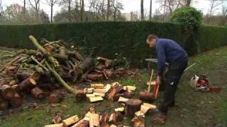 Hout klieven [upl. by Colbert]