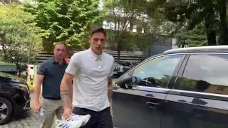 Atalanta Zaniolo a Milano per le visite mediche poi andrà a Zingonia a firmare il contratto [upl. by Handbook]