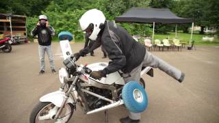 Kurventraining bei MotorradtrainingOWL [upl. by Koorb]