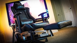 GTRacing Gaming Chair With Pull Out Footrest Is It Any Good [upl. by Arocal942]