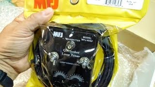 WINNER MFJ9232 QRP loop antenna giveaway SECOND CHANCE [upl. by Sorazal544]