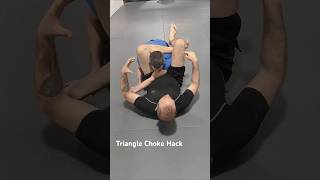 Make Your Triangle Choke Tight bjj grappling trianglechoke [upl. by Noek]