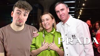 Everything To Know About Prada Hiring Raf Simons there is gonna be a lot of crying [upl. by Taddeusz]