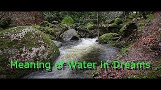 The Meaning of Water in DreamsBiblical Dream Interpretation [upl. by Noizneb]