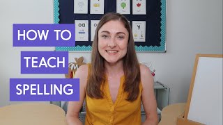 How to Teach Spelling in 1st amp 2nd Grade [upl. by Resee]