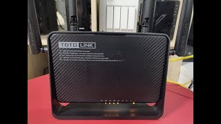 TOTOLink A3000RU  UniFi Firmware Look amp Feel UniFi 800200 Mbps SpeedTest LANWAN [upl. by Ajiak]