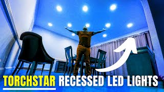 TORCHSTAR ULTRA THIN LED RECESSED LIGHTS  Unboxing and Review [upl. by Nnylacissej154]