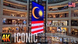 SURIA KLCC Shopping Mall in Kuala Lumpur Malaysia [upl. by Darryl738]