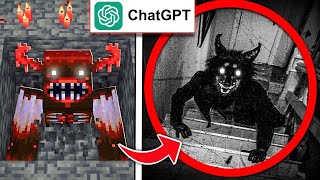 Minecraft Mobs That CAUGHT On CAMERA AI VERSION [upl. by Ruthe]