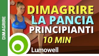 Dimagrire il Girovita Esercizi in Piedi per una Pancia Piatta ed un Vitino Stretto [upl. by Ninaj]