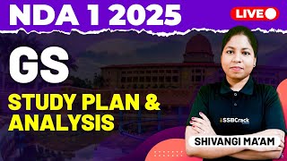 NDA 1 2025 Exam General Science Live  Study Plan amp Analysis [upl. by Anos]