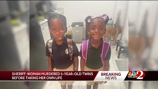 5yearold twins found dead in Sanford home after mother jumps to her death deputies say [upl. by Aciret]