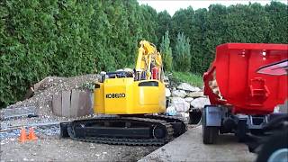 kobelco SK207SR 115 Level crossing build [upl. by Judus]