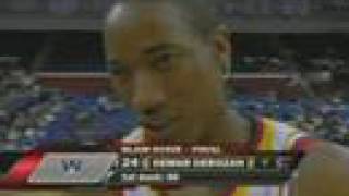 2008 McDonalds AllAmerican Slam Dunk Contest Final Round [upl. by Vinnie]