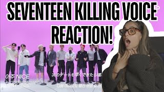 First Time Watching SEVENTEEN Killing Voice  Reaction [upl. by Angela]