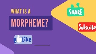 What is morphemeWhat are types of morphemeLearn English with nida [upl. by Accber]