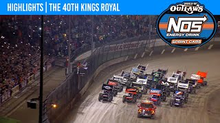 World of Outlaws NOS Energy Drink Sprint Cars  Eldora Speedway  July 15 2023  HIGHLIGHTS [upl. by Enaoj]