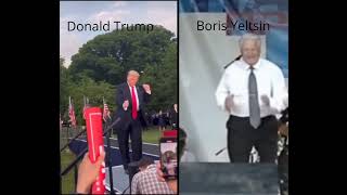 Donald Trump and Boris Yeltsin dance [upl. by Noisla]