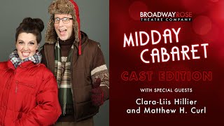 Midday Cabaret CAST EDITION with ClaraLiis Hillier amp Matthew H Curl from quotDont Hug Mequot [upl. by Kalila626]