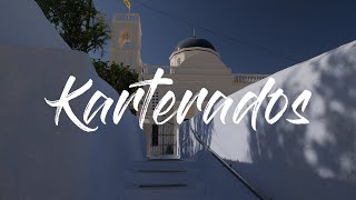 Santorini Karterados Greece  4K UHD  Virtual Trip [upl. by Mages183]