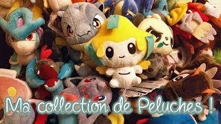 Spécial 5000 abonnés Présentation de ma collection de Peluches Pokémon [upl. by Ninerb]