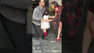 Ranbir Kapoor Alia Bhatt reveal daughter Rahas face on Christmas  Shorts [upl. by Yam731]