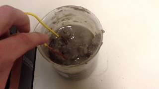 Clay Negative Charge Battery Demonstration [upl. by Chancey]