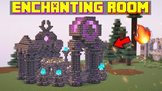 How to Make Epic Enchanting Room In Minecraft  Hindi [upl. by Nolubez]