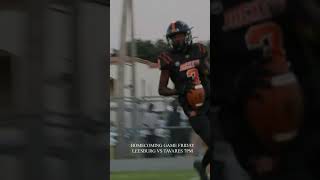 Leesburg Vs Tavares tonight for homecoming Football HOCO23 Leesburg BurgBoys sports [upl. by Brandes]