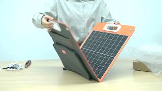 Flashfish TSP60W 18V 60W Portable Solar Panel [upl. by Karee440]