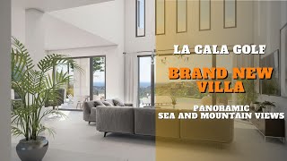 Fabulous Brand New Detached Villa In La Cala Golf With Panoramic Sea and Mountain Views €970000 [upl. by Anoyi]