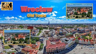 Wrocław  Rynek  Widok z drona  Mavic 3 Pro  Wroclaw in 4K 60 FPS UHD drone video [upl. by Rimaj]