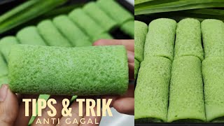 RESEP DADAR GULUNG ANTI GAGAL ‼️ IKUTIN TIPS amp TRIK NYA YAA [upl. by Giesecke644]