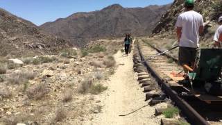 Railriders on the Carrizo Gorge Railway part 2 [upl. by Nomael]