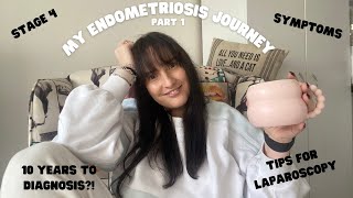 Endometriosis Story Pt 1 symptoms tips for surgery and diagnosis [upl. by Intirb]