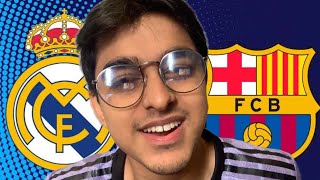 BARCELONA VS REAL MADRID LIVE REACTION [upl. by Carolynn]