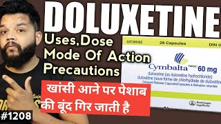 Duloxetine Gastro Resistant Tablets ip 20 mg in hindi  Cymbalta Tablet In Hindi [upl. by Shel]