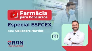 Farmárcia para Concursos Especial ESFCEX [upl. by Thesda]