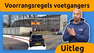 Voorrangsregels voetganger [upl. by Flodnar]