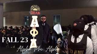 Alpha Phi Alpha  Beta Alpha Chapter  Probate Film Fall 2023  Morgan State University [upl. by Kareem]