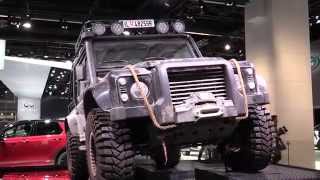 The new Land Rover Defenders from the James Bond movie Spectre 007  AutoMotoTV [upl. by Washington795]