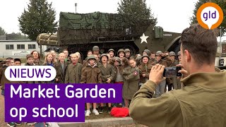 800 leerlingen krijgen les over Market Garden [upl. by Abe]