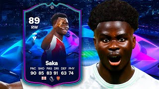 89 RTTK Saka Player Review  EA FC 24 [upl. by Morgen]