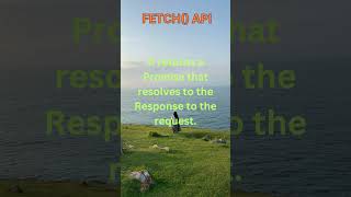 Fetch API [upl. by Nylirret]