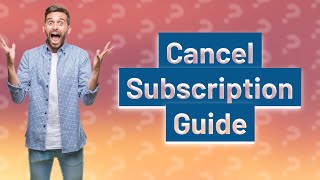 How do I cancel my subscription on resume now [upl. by Fabriane]